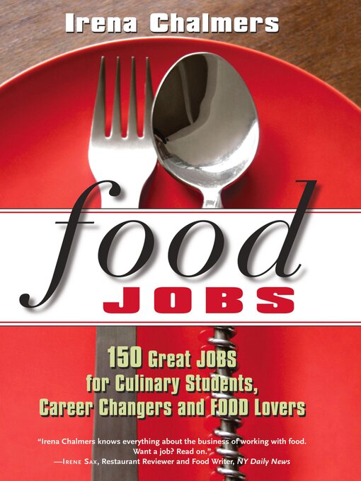 Title details for Food Jobs by Irena Chalmers - Available